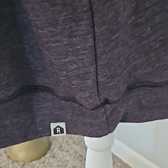 Blue 84 Charcoal Gray Long Sleeve Sweatshirt Tunic with KC Heart Graphic - Picture 9 of 16